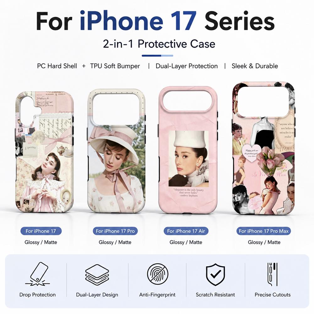 Phone Cases H&M - Coque de téléphone A-Audrey H-Hepburn en