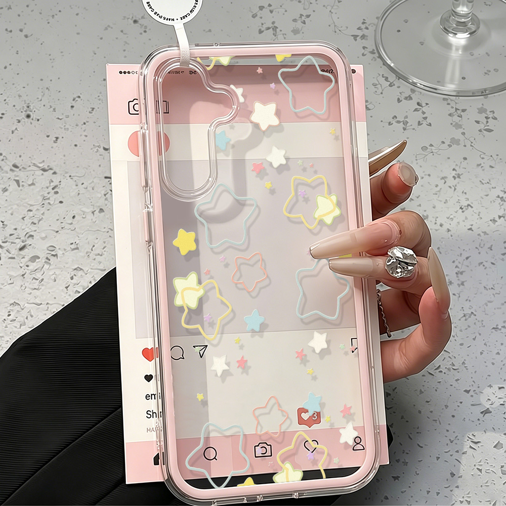 Phone Cases Galaxy A16 5G - Coque transparente 2 en 1 pour