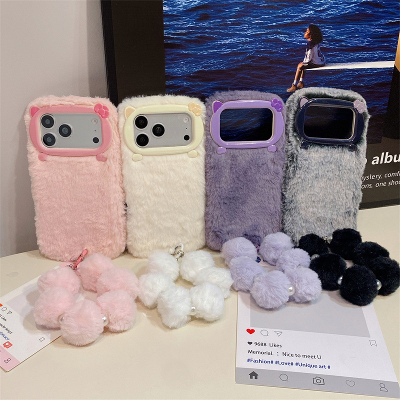 Étui de téléphone en peluche d - Phone Cases For Iphone 16 avis et prix